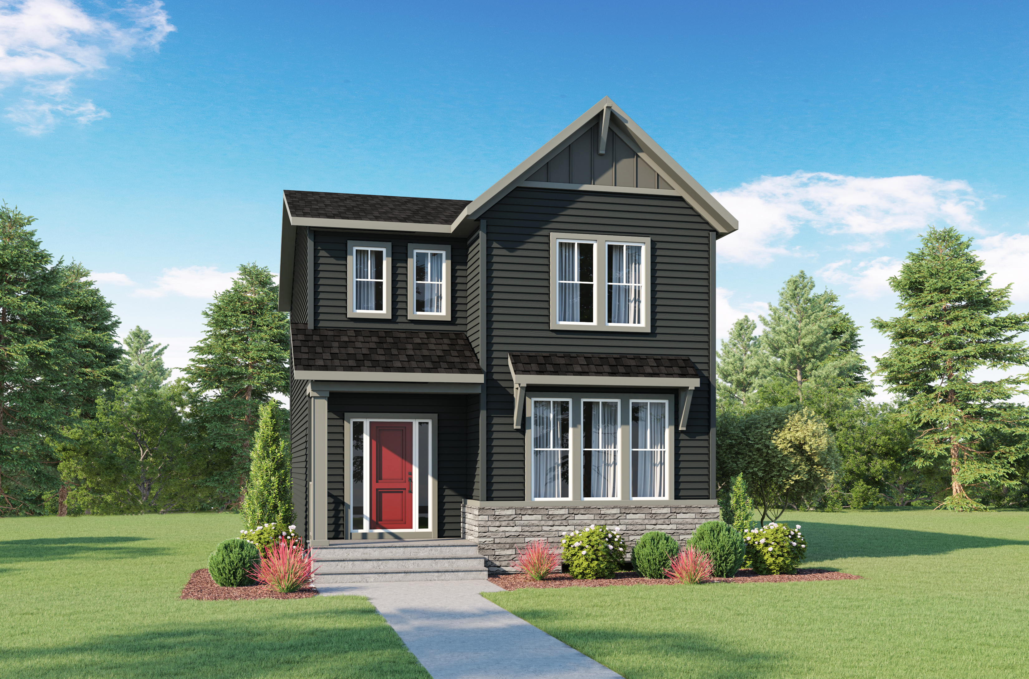 Flint home rendering